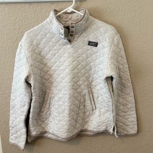 Eddie Bauer Quilted Jacket - Light Gray